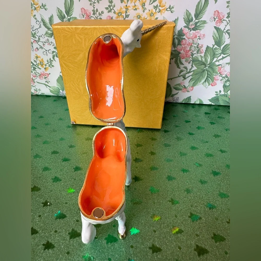 Unicorn Trinket Box Tchotchke NIB